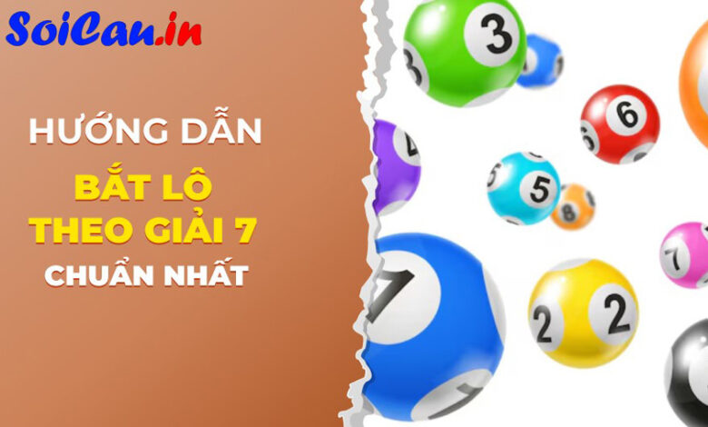 Cách bắt lô giải 7