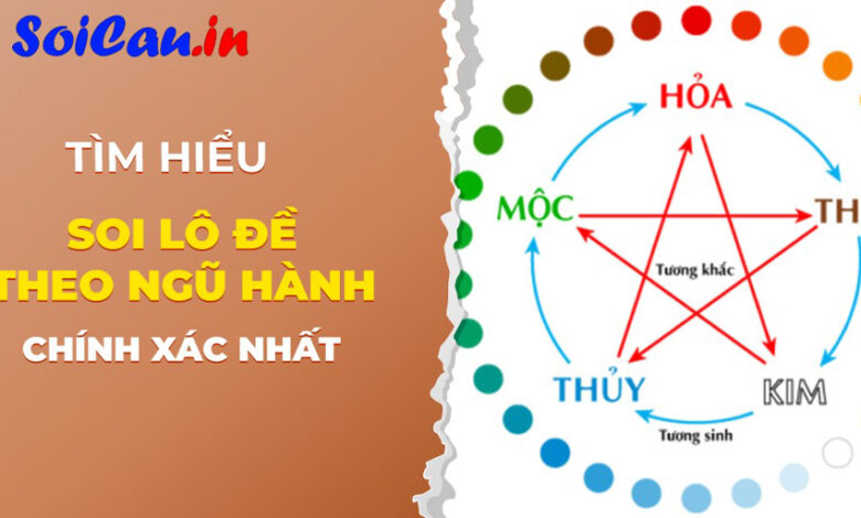 Tính lô đề theo ngũ hành