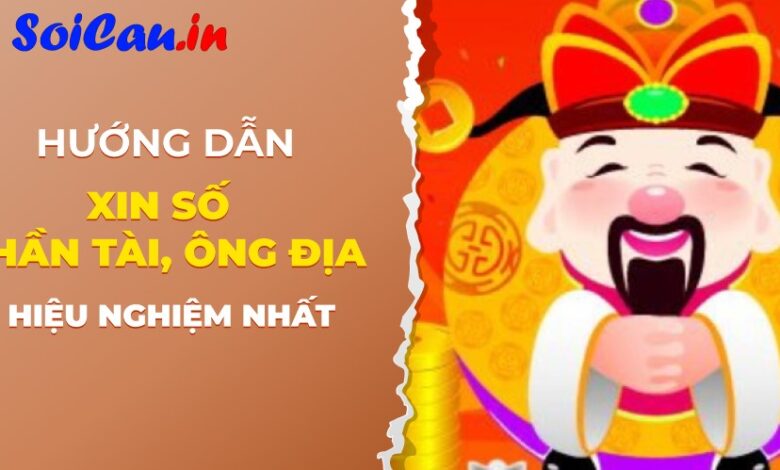 Hướng dẫn cách xin số đề thần tài, ông địa