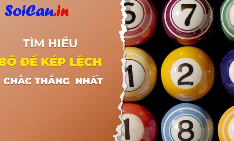 Cách tính bộ đề kép lệch