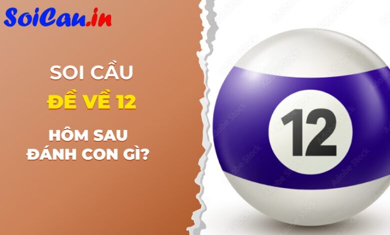 đề về 12 hôm sau đánh con gì