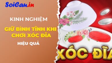 Kinh Nghiệm Giữ Bình Tĩnh Khi Chơi Xóc Dĩa Online