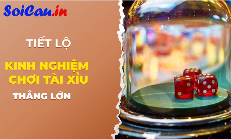 Kinh nghiệm chơi tài xỉu online