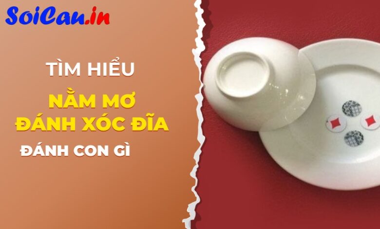 Giải đáp nằm mơ chơi xóc đĩa đánh con gì